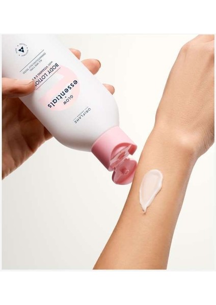 Glow Essentials E & B3 Vitaminli Gdo ve Paraben Içermeyen Vücut Losyonu fiyatları