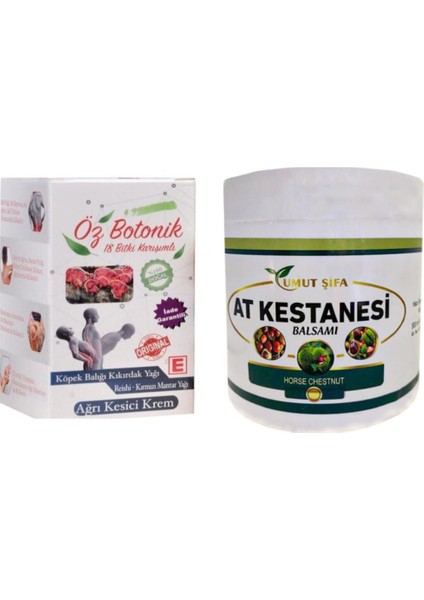 Öz Botanik 18 Bitki Karışımı 200 ml + At Kestanesi Balsam 500 ml - Ikisi Bir Arada Set