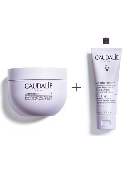 Vinotherapist Nemlendirici Vücut Bakım Ikilisi - Vücut Balmı 250 ml + El Bakım Kremi 75 ml