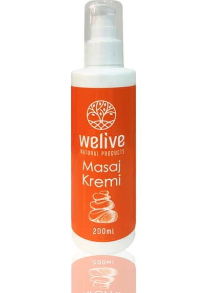 Masaj Kremi Okaliptus ve Kafur Özü 200 ml