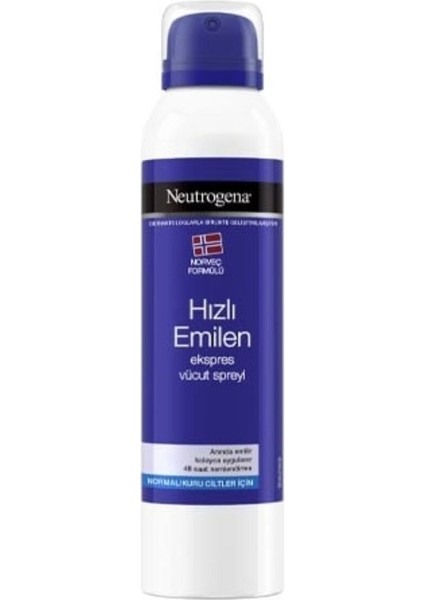 48 Saat Nemlendirme Etkili Neutrogena Vücut Spreyi 200ML fiyatları