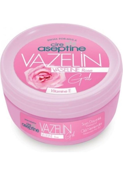 Cire Aseptine Vazelin Gül 150ML