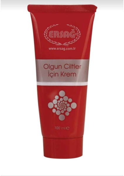 Ersağ Olgun Ciltler Için Onarınıcı Krem (100ML) Yeni Tarihli