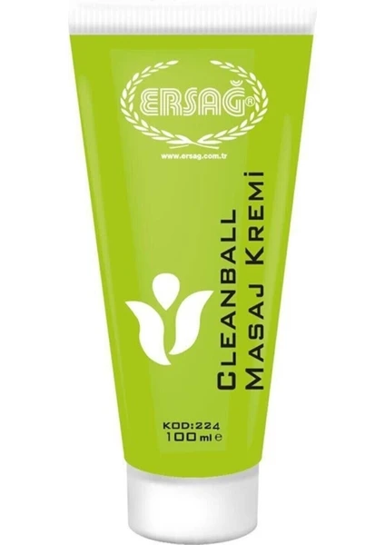 Ersağ Cleanball Masaj Kremi 100 ml