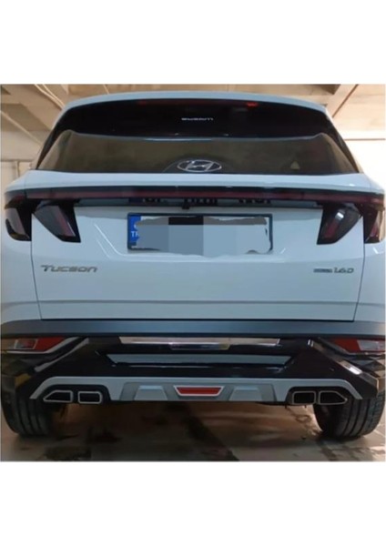 Hyundai Tucson Arka Tampon Koruma Difüzör 2021+ modelleri