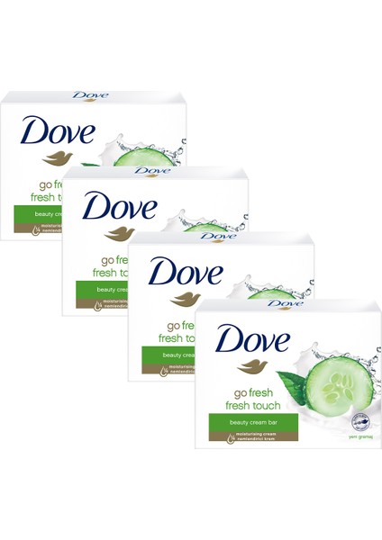 Fresh Touch Nemlendirici Etkili Katı Güzellik Sabunu 90 G X4 Krem Sabun fiyatları