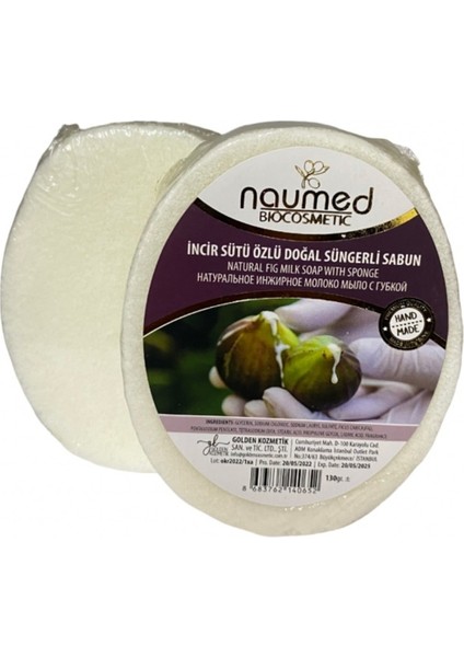 Incir Sütü Özlü Doğal Süngerli Sabun 130GR fiyatları
