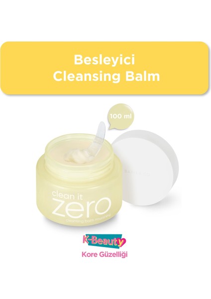 Banila.co Clean It Zero Besleyici Cleansing Balm Yağ Bazlı Temizleyici 100 ml