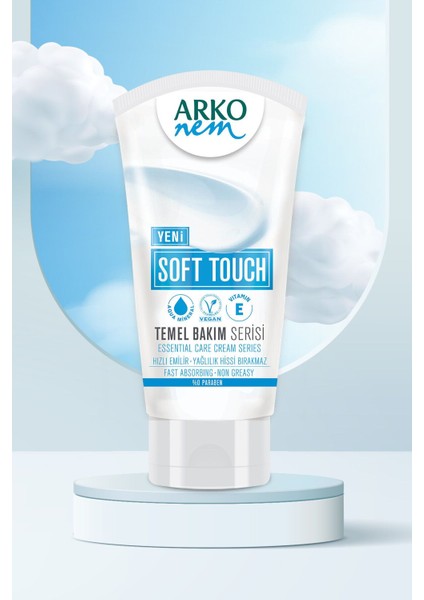 Nem Soft Touch Nemlendirici El ve Vücut Kremi 3X60ML