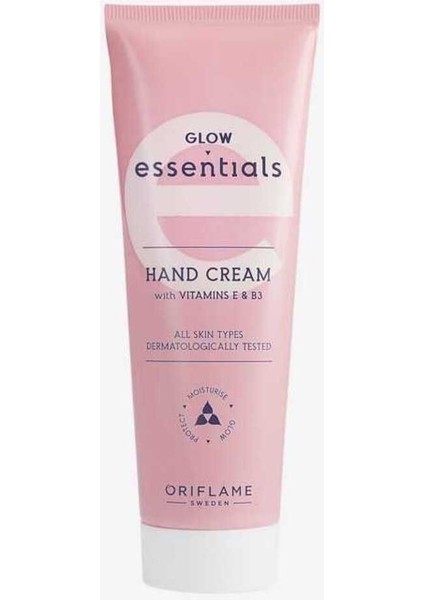 Glow Essentials Cilt Bariyerini Koruyan E&b3 Vitaminli El Kremi 75 Ml.
