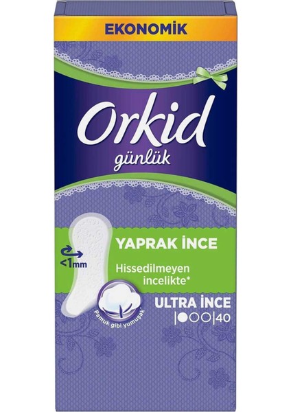 Günlük Hijyenik Ped Ultra Ince 40'lı Paket 4015400408291 Hijyenik Ped