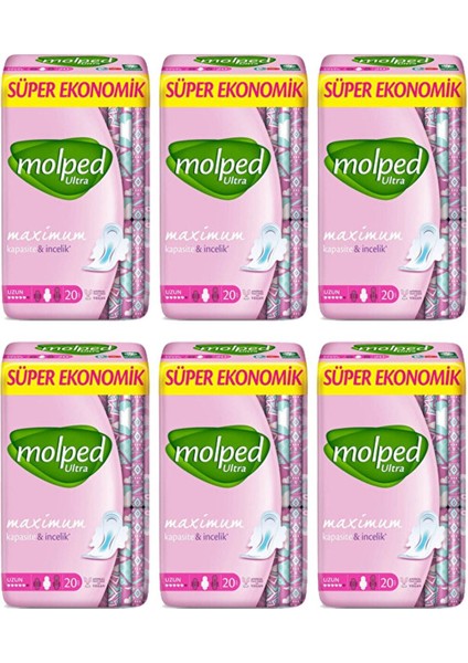 Ultra Süper Ekonomik 20'li Uzun x 6 Paket