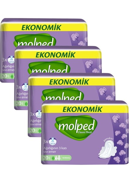 Ekonomik Classic Thick 20'lix4 Paket