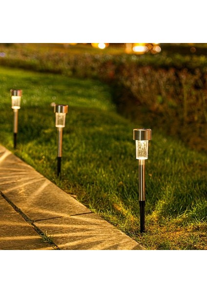 Güneş Enerjili 10 Adet Solar Bahçe Balkon Teras Aydınlatması Lambası