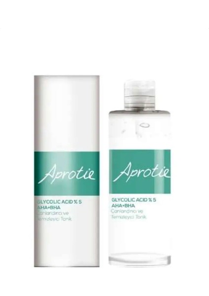 Kadın Tiens Aprotie Glycolic Acid %5 Aha + Bha Canlandırıcı ve Temizleyici Tonik