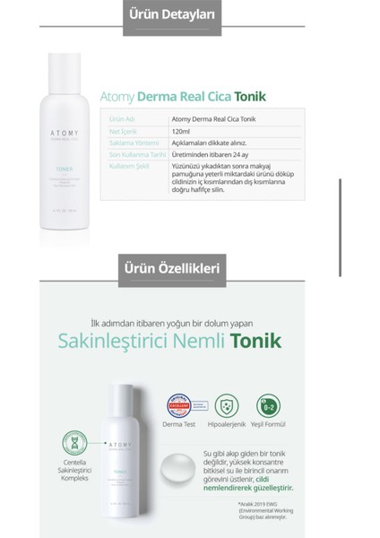 Derma Real Cica Tonik