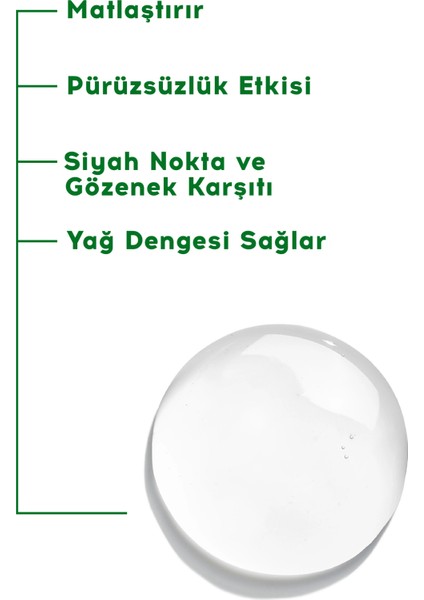 Cream Co. Matlaştırıcı Siyah Nokta Akne Karşıtı Arındırıcı Tonik Bha/pha Niacinamide Toner