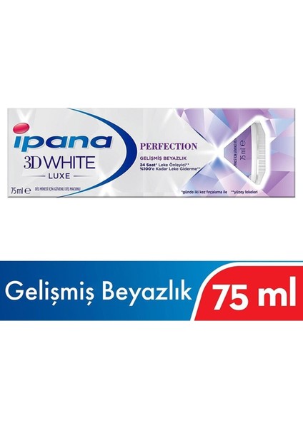 Ipana Ipana 3D White Luxe Perfection Diş Macunu 75 ml Diş Macunu