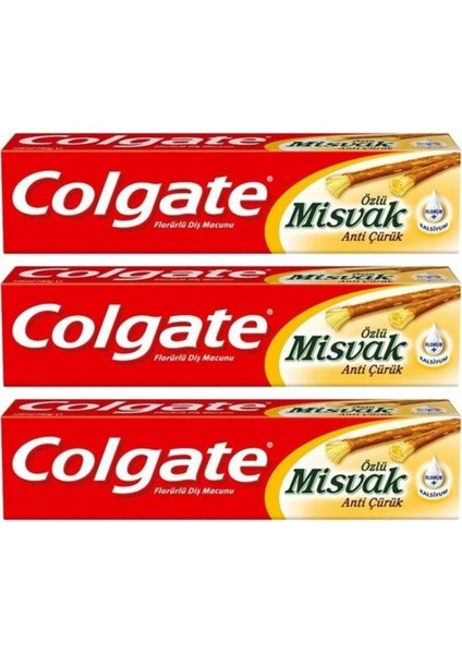 Diş Macunu Misvak 75 ml 3 Adet