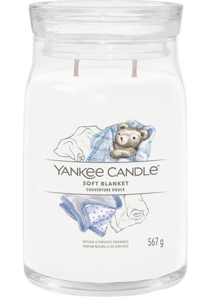 Yankee Candle 1701376E Büyük Mum Soft Blanket™