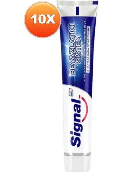 Sistem Diş Macunu 50 Ml. Onlu Set