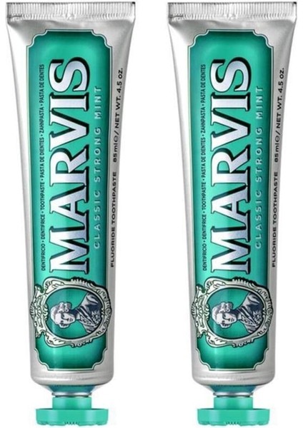 Classic Strong Mint Diş Macunu 85 ml x 2