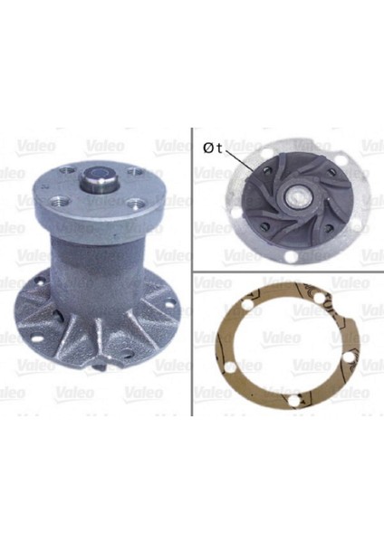 Devirdaim Pompasi Mercedes M110 M115 OM615 OM616 OM617 W114 W115 W116 W123 313105