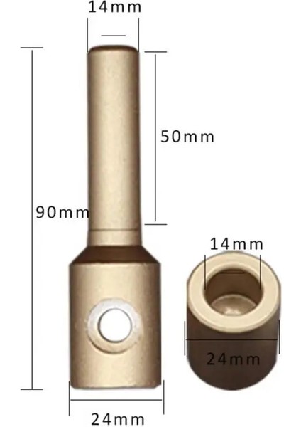 14MM Tarzı Egzoz Delikleri Dayanıklı Ev Hortum Kaçak Kaynak Kalıp Yedek Parçalar Su Borusu Tamir Aracı Ppr Pratik Küçük (Yurt Dışından)