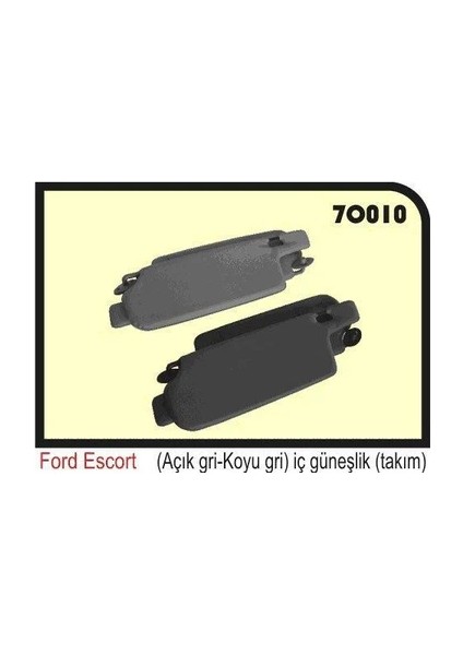 Iç Güneşlik Koyu Gri Ford Escort 90>01 Ozar 7O010-AG