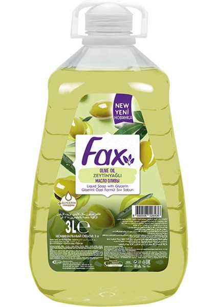 Zeytinyağlı Sıvı Sabun 3lt