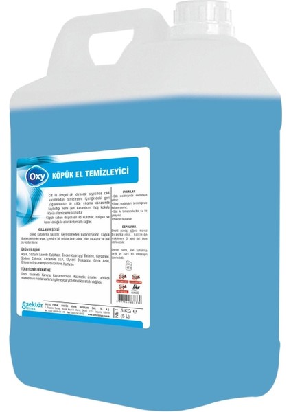 Köpük El Temizleyici 5 kg