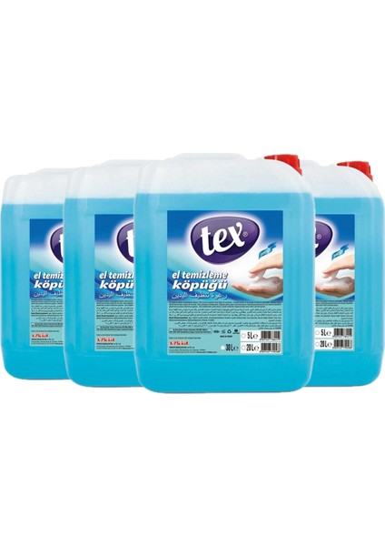 Köpük El Sabunu 5 kg - 4 Lü Paket