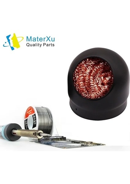 Bakır Tel Topu Stili Havya Ipuçları Temizleme Süngeri Temizleme Topu Lehimleme Istasyonu Için Yüksek Sıcaklık Dayanıklı Sünger Ucu ve Çift Kafa Fırça (Yurt Dışından) fiyatları