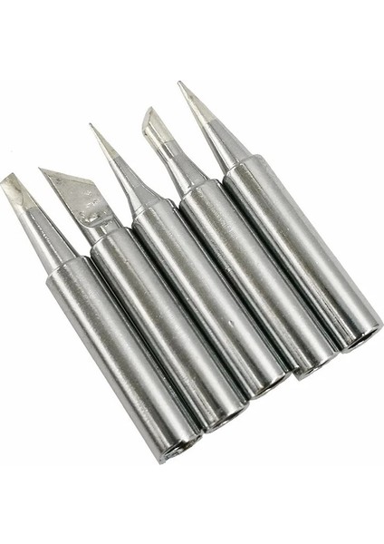 Gümüş Set Stili Başına 5 Adet Lehimleme Lehim D,852D+ 852D Lehimleme Yeniden Işleme Istasyonu Için Demir Uçları Tm-T (Yurt Dışından)