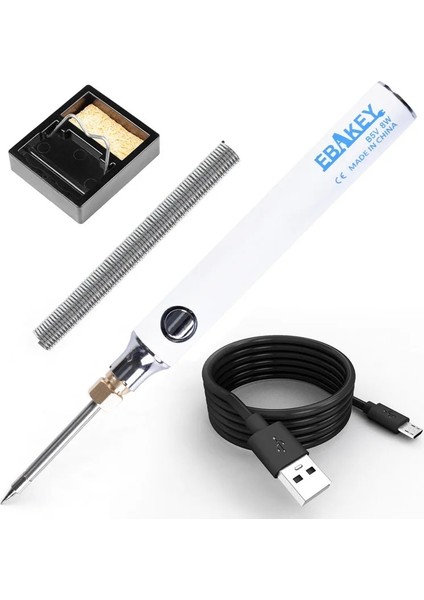 Beyaz Stil Orijinal USB Elektrikli Havya Kitleri 5V 8W Kalay Havya USB Hızlı Şarj Taşınabilir Mikroelektronik Tamir Kaynak Araçları (Yurt Dışından) fiyatları