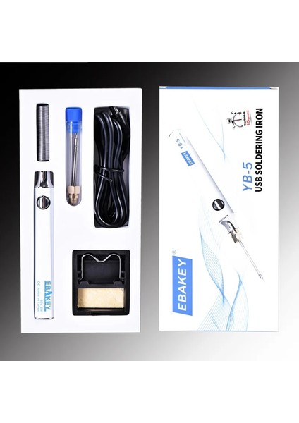 Beyaz Stil Orijinal USB Elektrikli Havya Kitleri 5V 8W Kalay Havya USB Hızlı Şarj Taşınabilir Mikroelektronik Tamir Kaynak Araçları (Yurt Dışından) modelleri