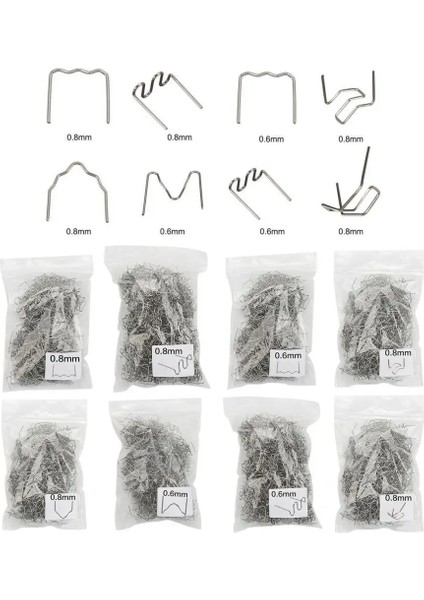 Stil 6 Stili 300 Adet Sıcak Zımba Zımba Plastik Kaynakçı Otomotiv Plastik Tamir Makinesi Kaynak Teli Araba Tampon Tamir Kaynak Makinesi (Yurt Dışından) fiyatları