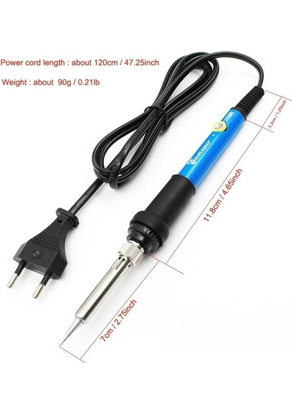 GJ02-11 Parçalı Set Stili Yeni Ayarlanabilir Sıcaklık Elektrikli Havya 220V 60W Kaynak Lehim Rework Istasyonu Isı Kalem Ipuçları Onarım Aracı (Yurt Dışından) modelleri