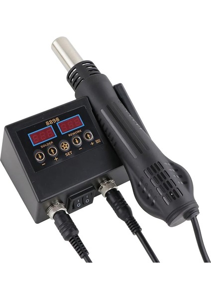 Set-1 Stili 110V Abd Fişi 2 In 1 Lehimleme Istasyonu LCD Dijital Ekran Kaynak Rework Istasyonu Elektrikli Havya Cep Telefonu Tamir Lehim Araçları (Yurt Dışından)