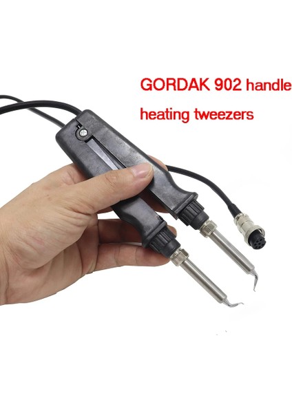 Gordak 902 Bga Rework Lehimleme Istasyonu Çift Elektrikli Isıtma Klip Havya Cımbız Lehim Sökme Aracı (Yurt Dışından)