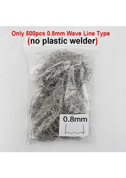 Yalnızca 500X0.8MM Dalga Stili Plastik Kaynakçı Tabancası Sıcak Zımba Kaynak Makinesi Havya Plastik Zımba Pvc Tamir Makinesi Araba Tampon Tamir Araçları (Yurt Dışından)