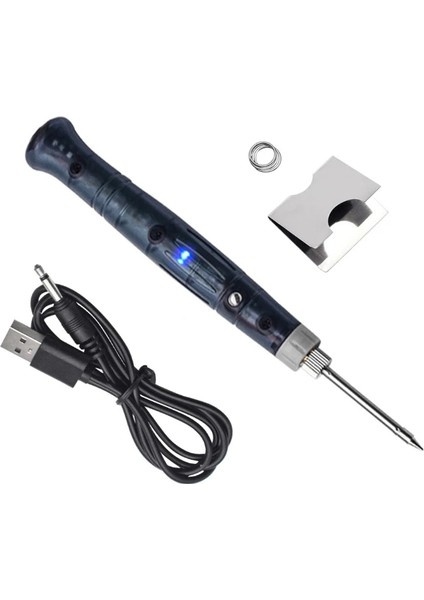 USB Stili USB Taşınabilir Havya Profesyonel Elektrikli Isıtma Araçları Rework Gösterge Işığı Kolu Kaynak Tabancası Bga Onarım Aracı (Yurt Dışından)