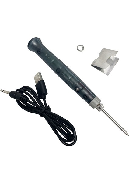 USB Stili USB Taşınabilir Havya Profesyonel Elektrikli Isıtma Araçları Rework Gösterge Işığı Kolu Kaynak Tabancası Bga Onarım Aracı (Yurt Dışından)
