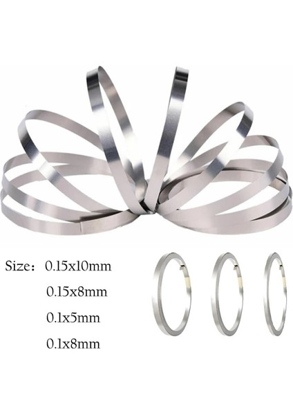 0,15X10MM 2m Stili M Li-Ion Pil Nikel Sac Plaka Nikel Kaplama Çelik Kemer Şerit Konektörü Nokta Kaynak Makinesi Pil Kaynakçıları (Yurt Dışından) modelleri