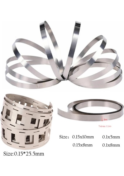 0,15X10MM 2m Stili M Li-Ion Pil Nikel Sac Plaka Nikel Kaplama Çelik Kemer Şerit Konektörü Nokta Kaynak Makinesi Pil Kaynakçıları (Yurt Dışından) fırsatları
