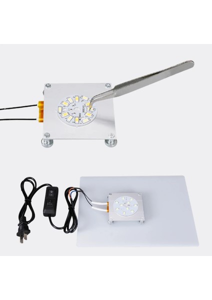 600W 120X70 Ab Stili 722 Isıtma Lehimleme Dikdörtgen Alüminyum Lehim Sökme Bga LED Lamba Istasyonu Ptc Bölünmüş Plaka LED Sökücü 220 V 260 Derece 600 W (Yurt Dışından) indirimleri