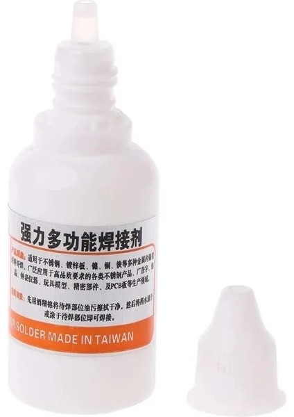 50 ml Tarzı 35 ml Paslanmaz Çelik Sıvı Akı Kaynak Lehim Toksik Olmayan Bakır HWY-800 Macun Akı Sıvı Lehim Su Sıvı Lehimler Kaynak Aracı (Yurt Dışından)