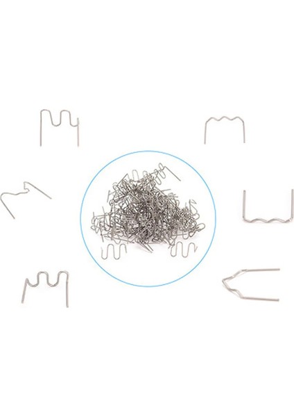 M Tipi 0,6 mm Stili 500 Adet Adet Sıcak Zımba Zımba Plastik Kaynakçı Tamir Eriyik Sıcak Kaynak Makınesi Kaynak Tampon Araba Tamir Aracı (Yurt Dışından)