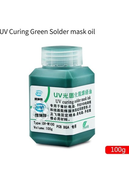Yeşil Yağ Stili Uv Kür Lambası Lehim Maskesi Yeşil Yağlı Boya Telefon Devre Pcb Tamir Aracı Için Aşındırıcı Ark Oluşumunu Önlemek Fırça Iğne ile (Yurt Dışından)