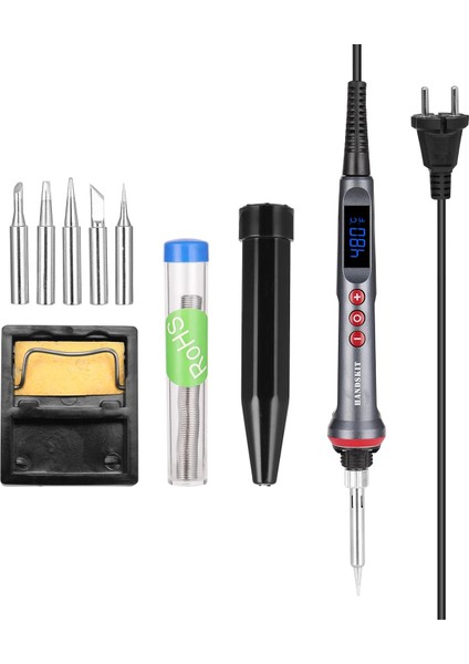 Havya Seti Stili Handskit USB Şarj Havya 5 V 8 W Ayarlanabilir Sıcaklık Elektrikli Havya Kiti ile Havya Istasyonu Lehim Teli (Yurt Dışından)